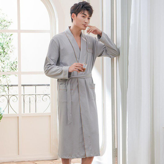 Robe de chambre Homme en Coton Léger