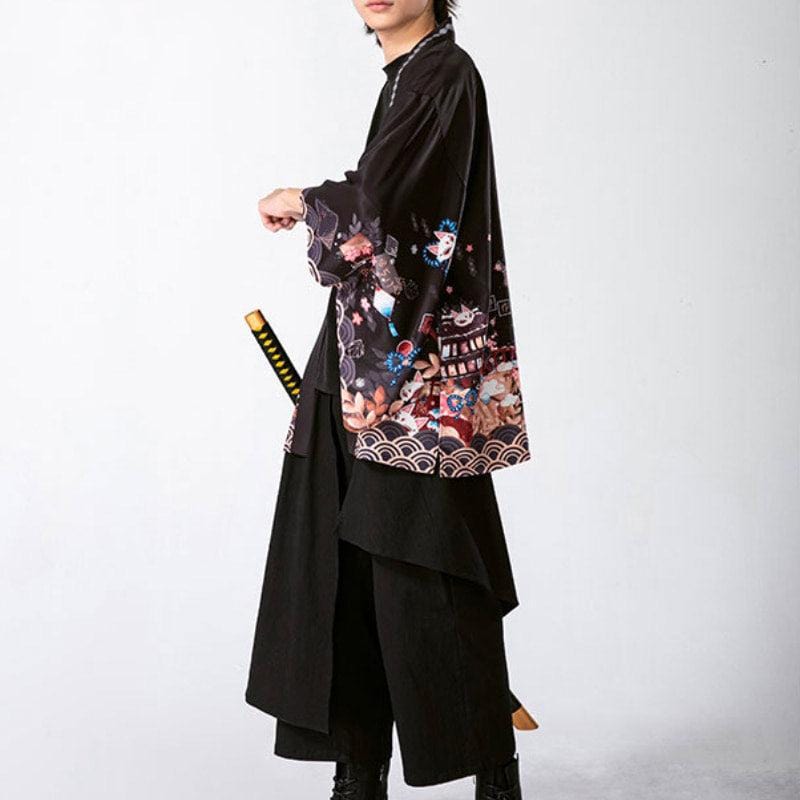 Blouse Kimono Samurai Squad