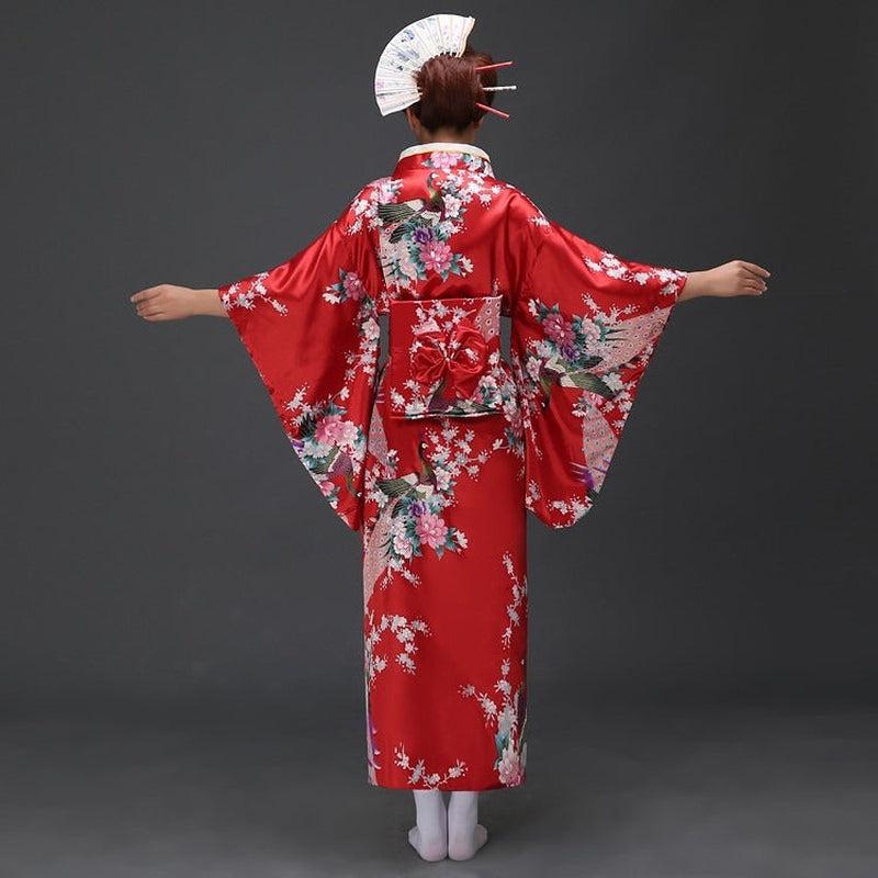 Kimono Japonais Authentique pour Femme