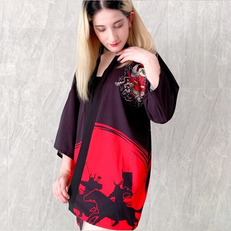 Kimono Femme Oni - Collection Élégance