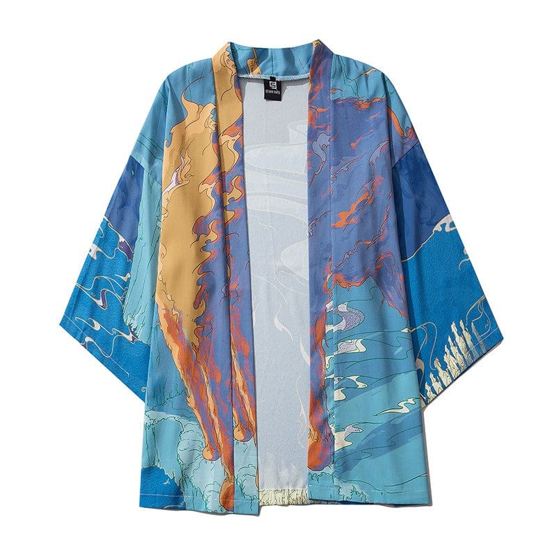 Chemin Bleu Kimono Jacket - Limited Edition