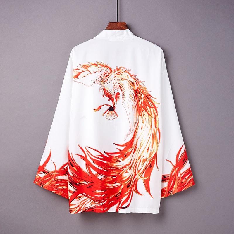 Veste Kimono Phoenix - Courte et Élégante