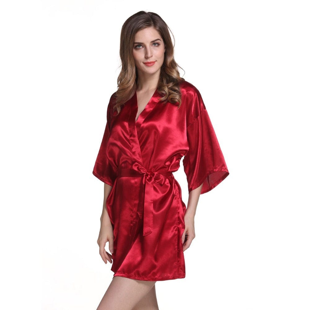 Veste Kimono Femme Rouge - Édition Exclusive