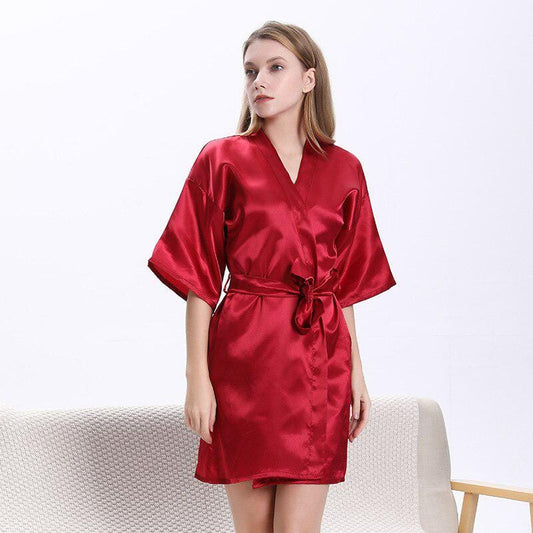 Veste Kimono Femme Rouge - Édition Exclusive