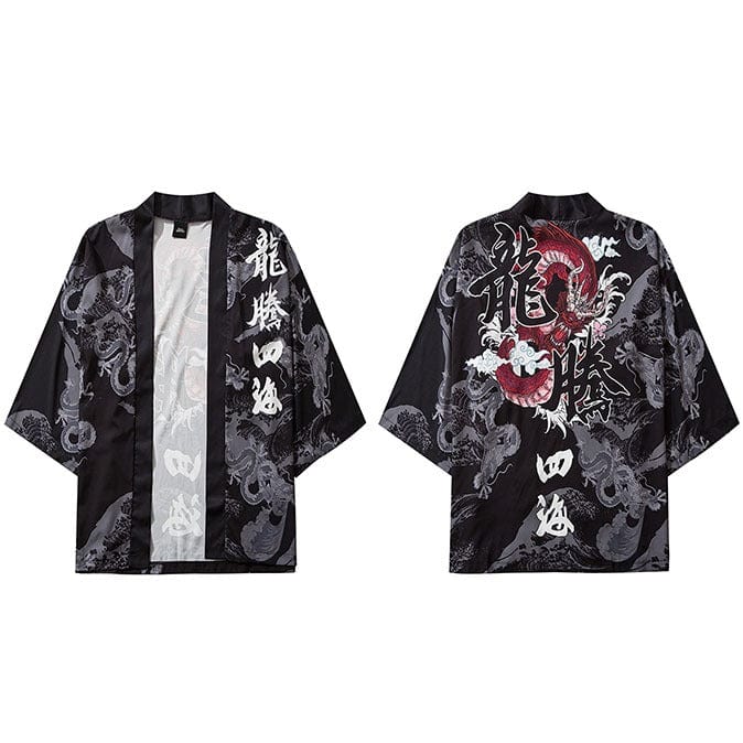 Veste Kimono Fureur du Dragon - Édition Limitée