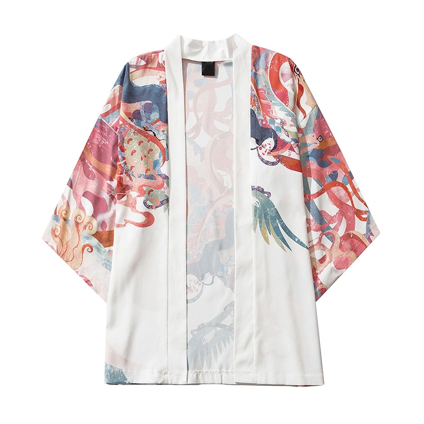 Veste Kimono Japonais Phoenix Éclatant