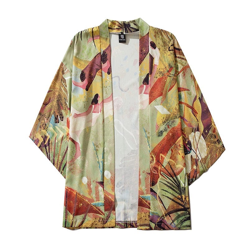 Veste Kimono de la Jungle.