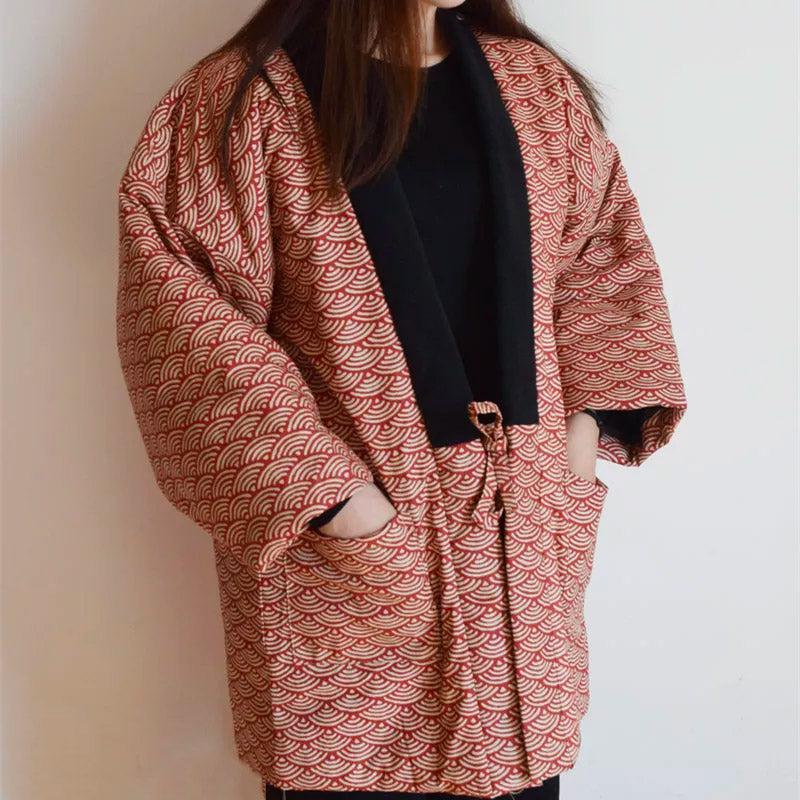 Luxury Quilted Kimono Jacket