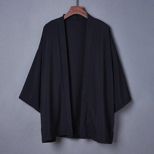 Veste Kimono Noir - Édition Limitée