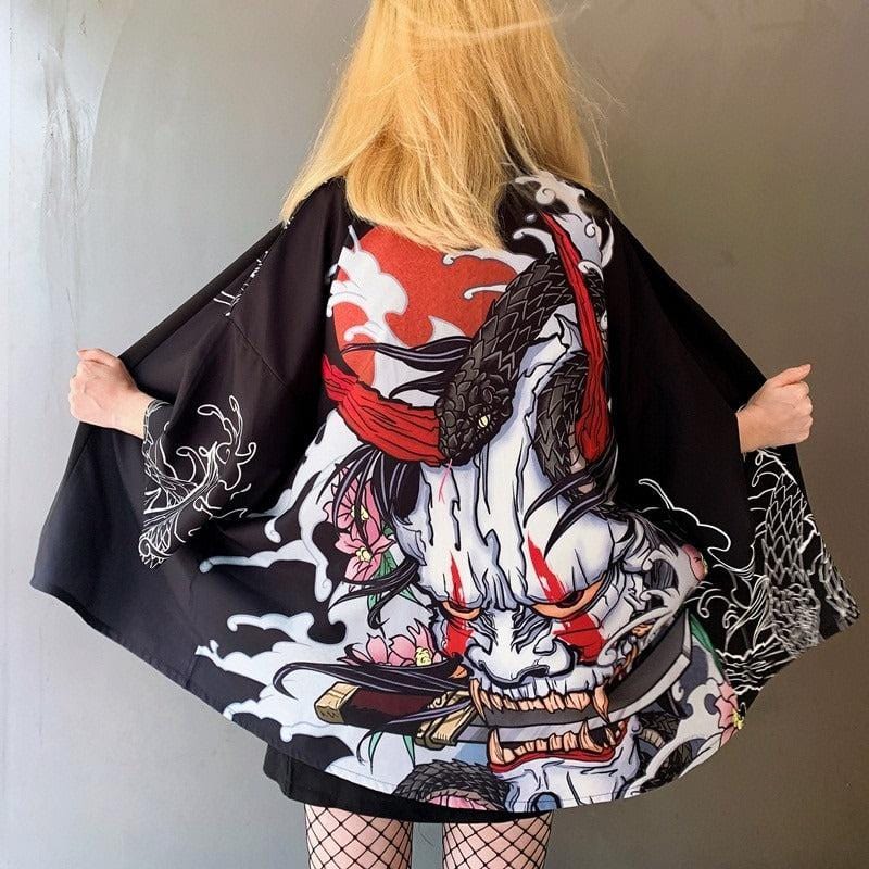 Veste Kimono Oni Serpent - Collection exclusive