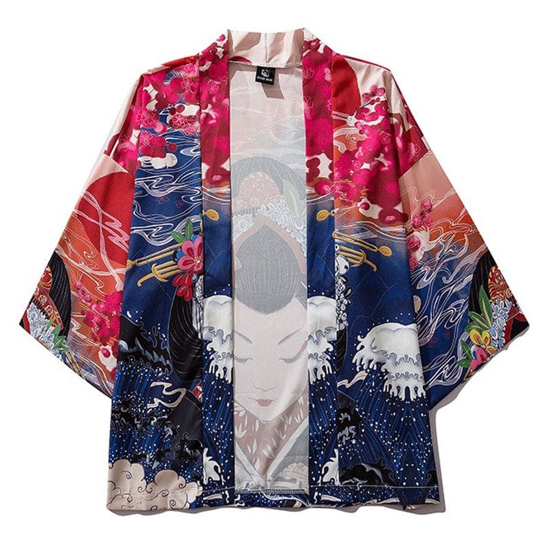 Geisha Luxe Satin Kimono Jacket