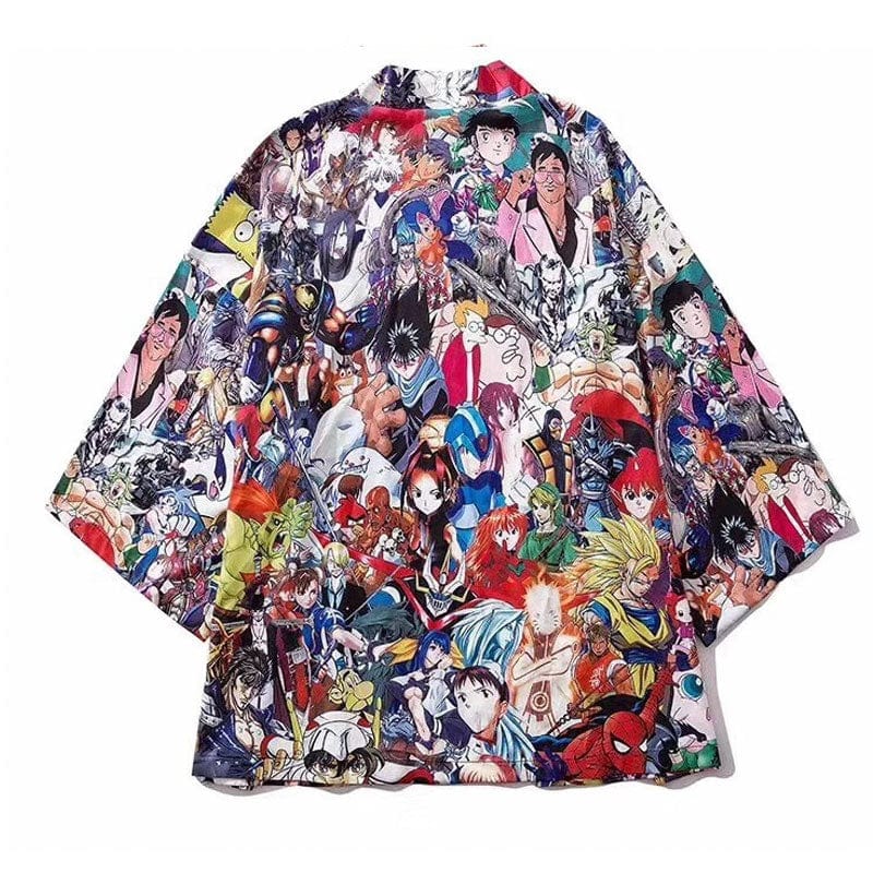 Manga Satin Kimono Jacket - Limited Edition