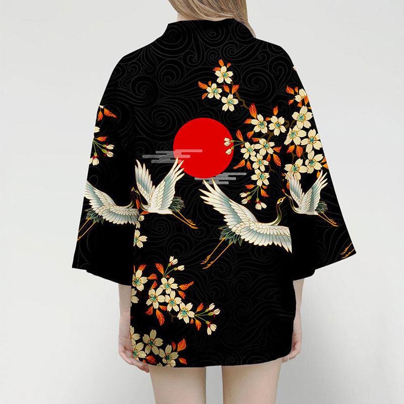 Trendy Floral Kimono Jacket