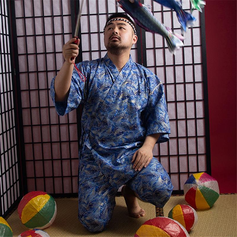 Yukata Homme Bleu - Collection Akatsuki