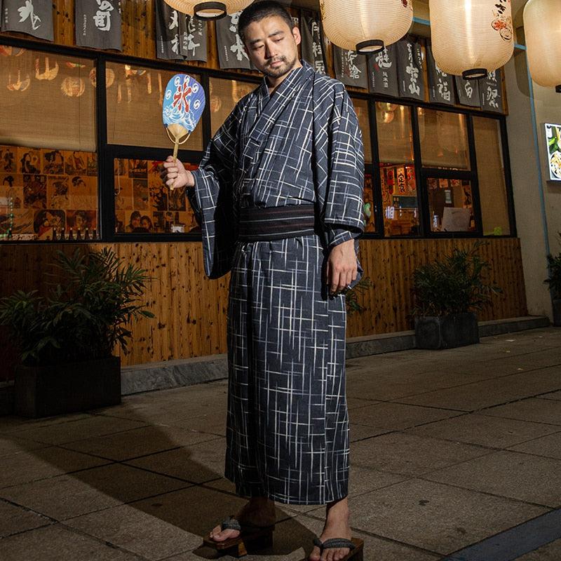 Yukata Samourai pour Homme