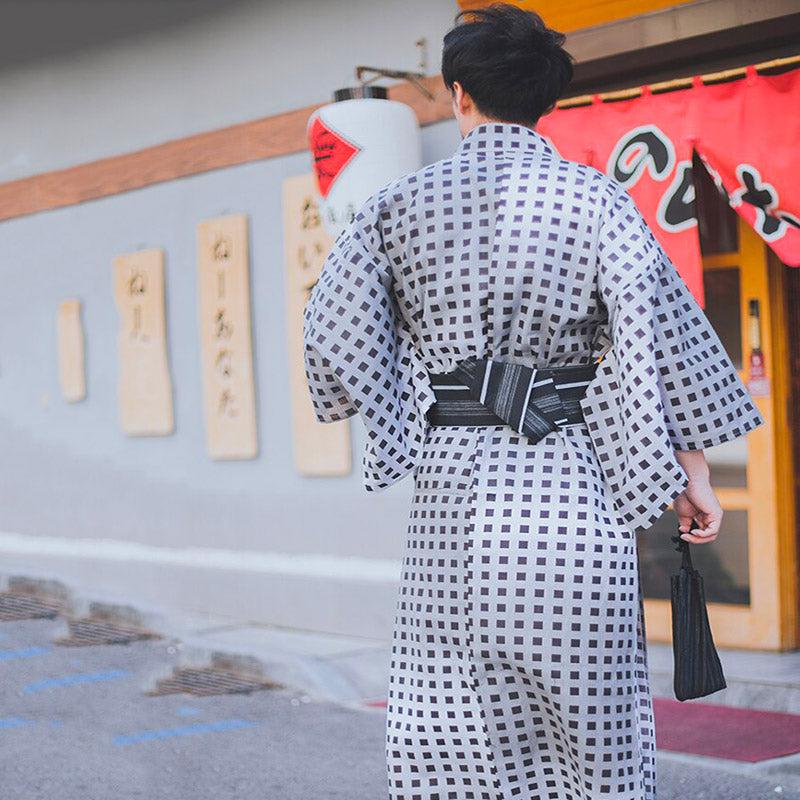 Yukata Pois pour Homme