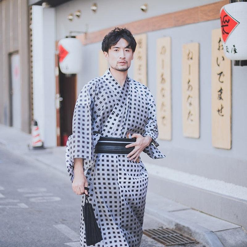 Yukata Pois pour Homme