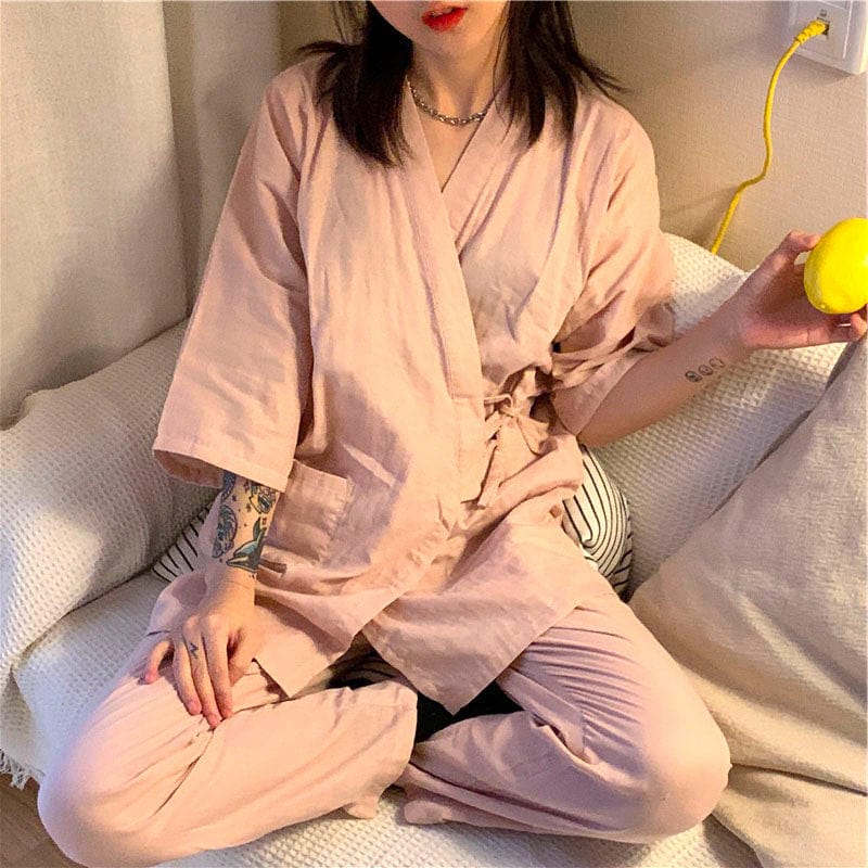 Traditional Kimono Pajamas