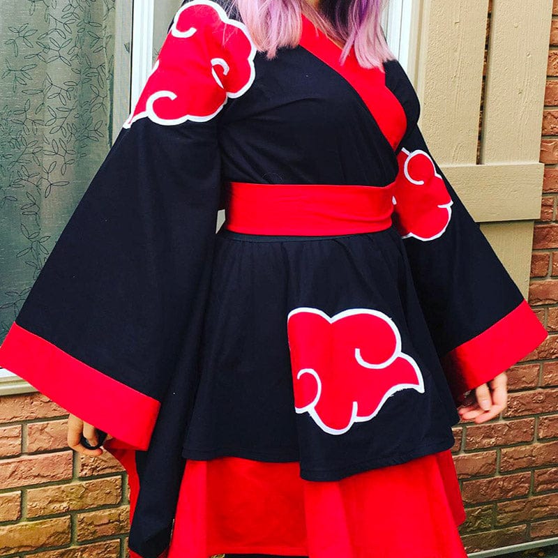 Kimono Akatsuki Femme - Élégance Intemporelle