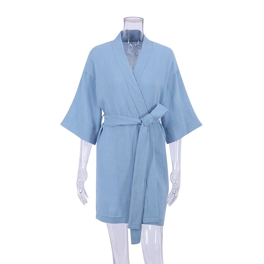 Kimono Robe de Chambre en Coton