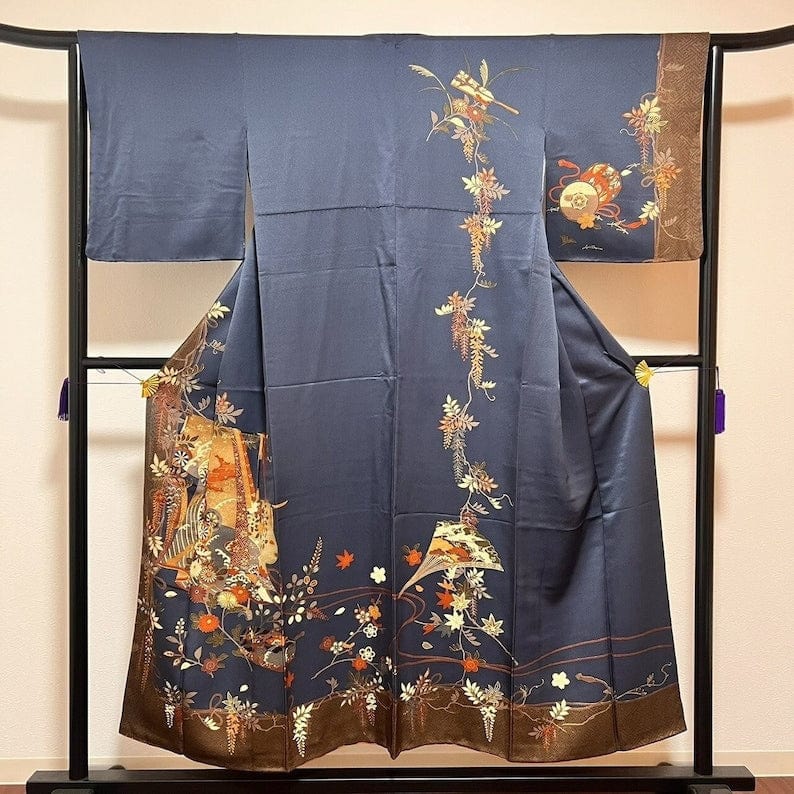 Kimono Japonais en Soie pour Femme