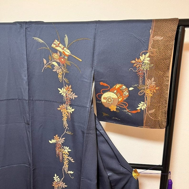 Kimono Japonais en Soie pour Femme