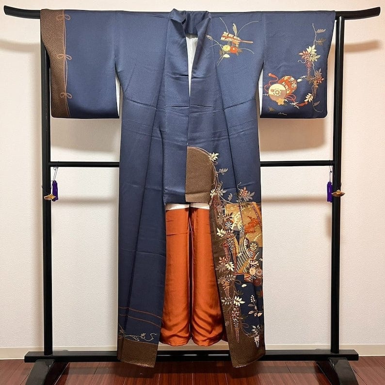 Kimono Japonais en Soie pour Femme