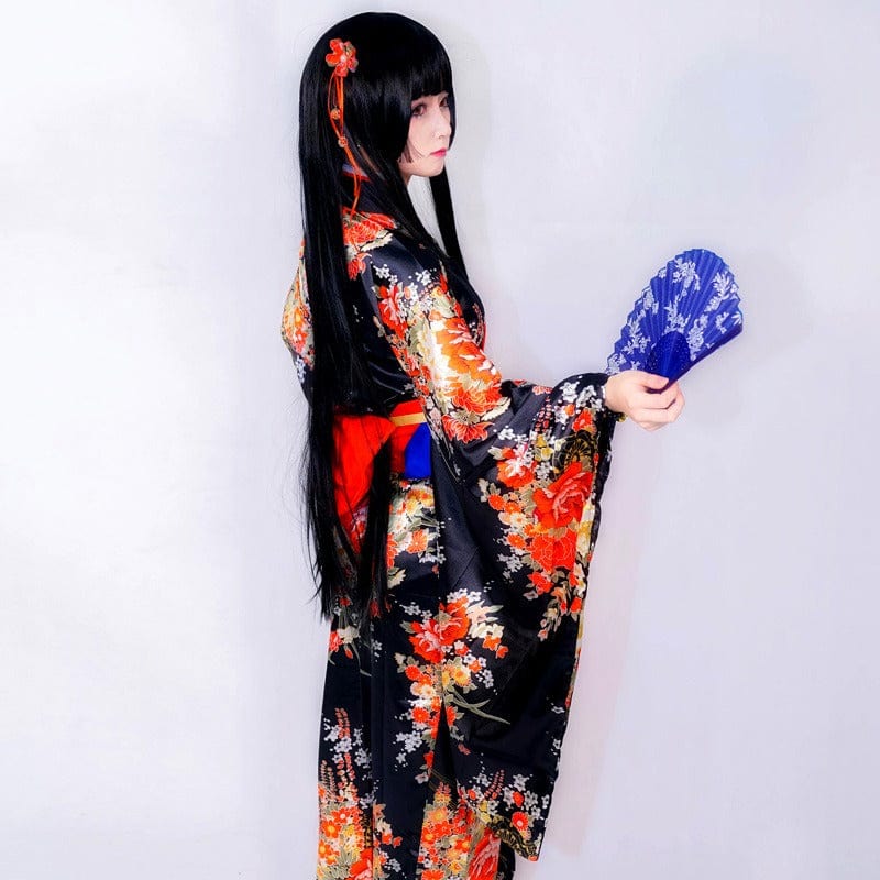 Kimono Femme Long Japonais - Élégance Japonaise