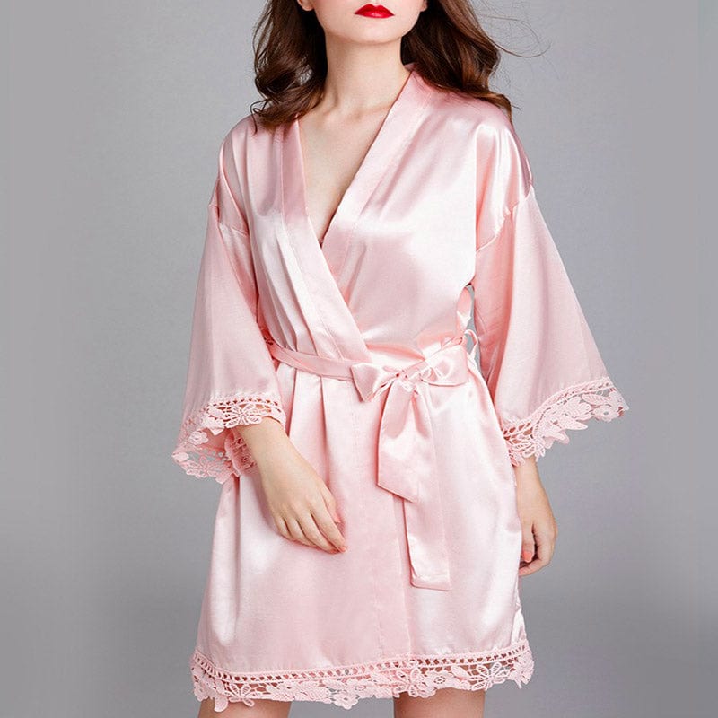 Kimono de Nuit Rose Collection Luxe