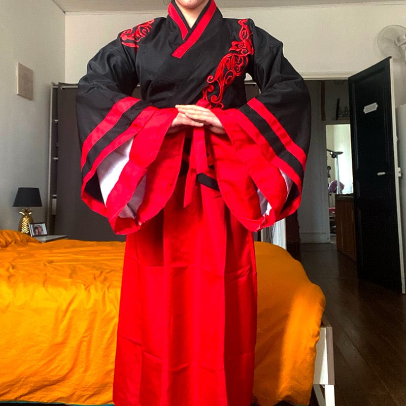 Kimono Chinois Traditionnel pour Femme