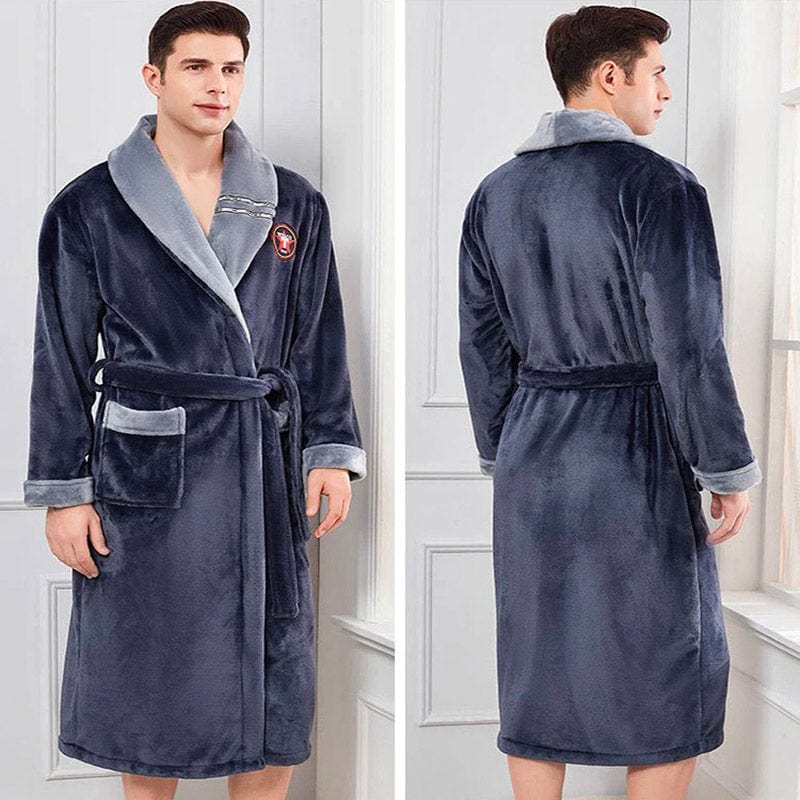 Peignoir Homme Tout Doux - Confort Absolu