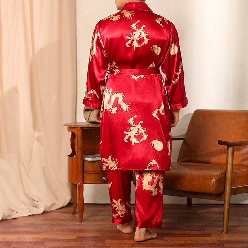 Kimono Rouge Luxe