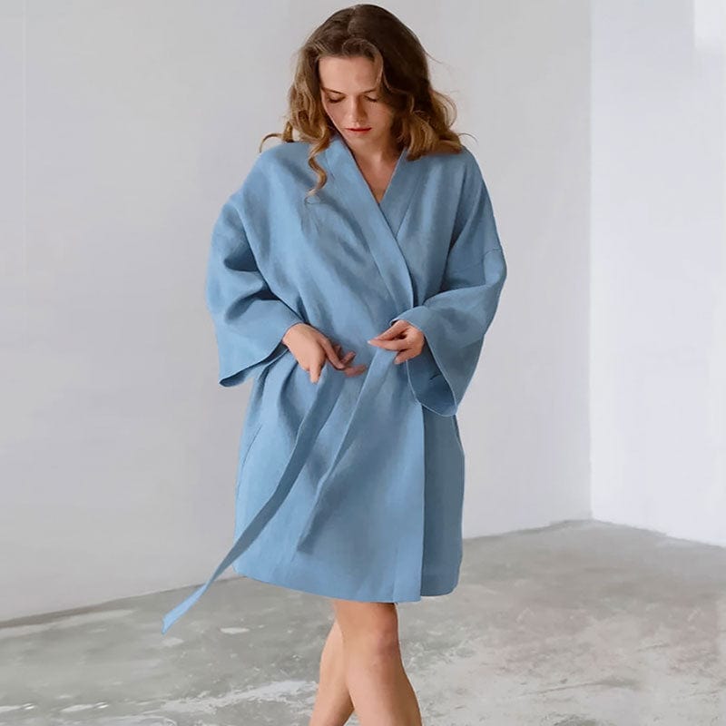 Kimono Robe de Chambre en Coton