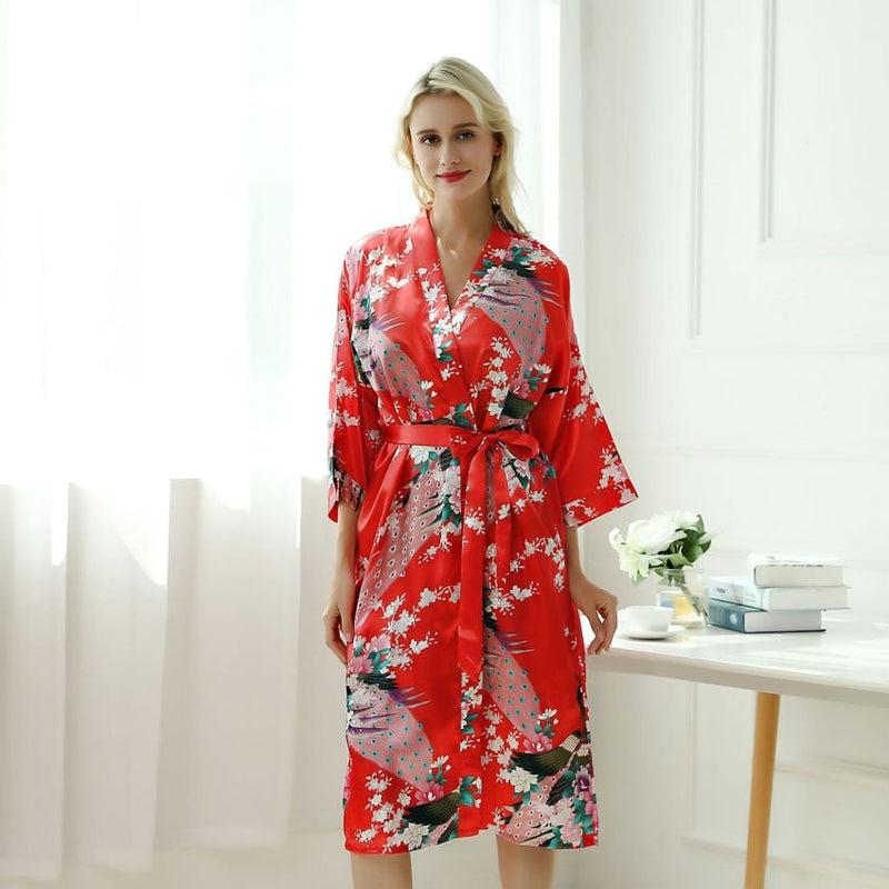 Red Kimono - Chic Collection