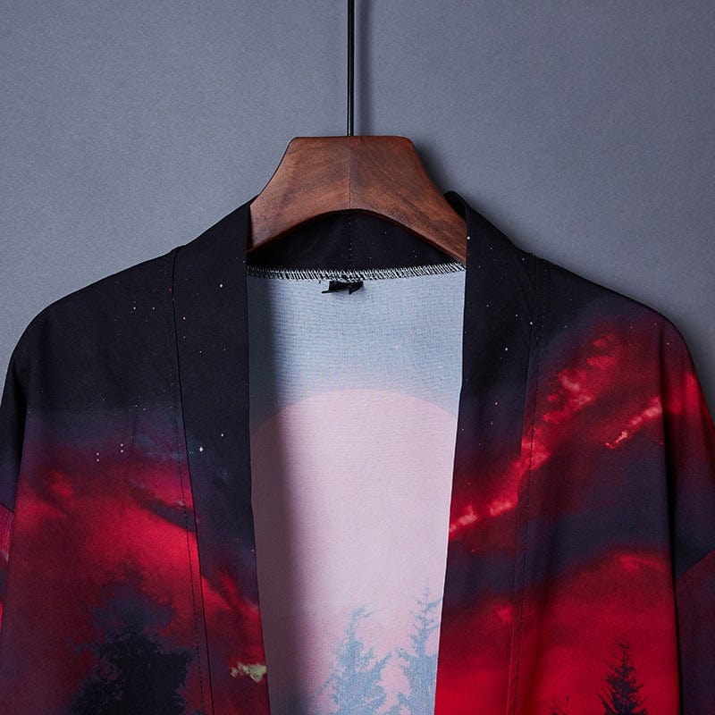 Veste Kimono Lune Rouge