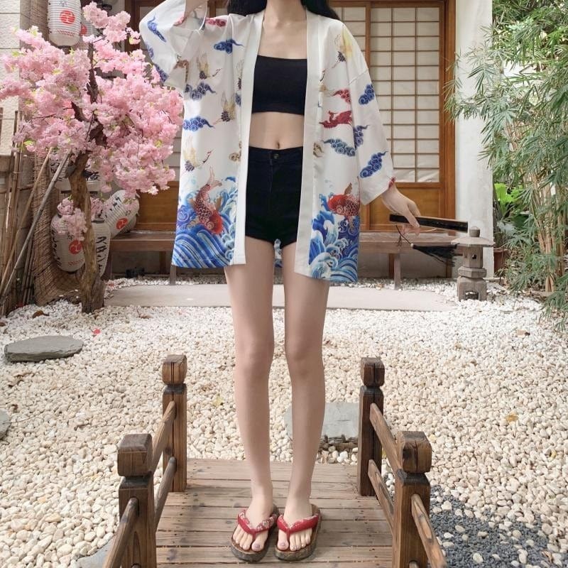 Retro Vintage Kimono Jacket