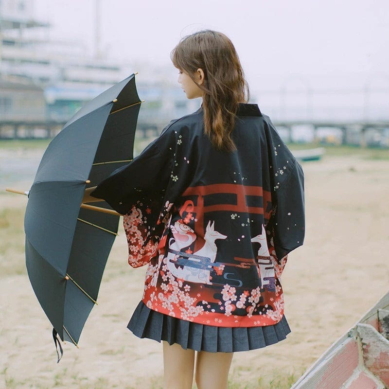 Veste Kimono Yukata Femme - Collection Sakura