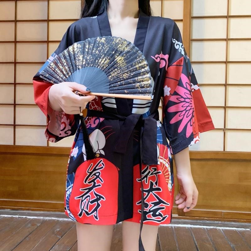 Neko Japanese Kimono Jacket - Unique Edition