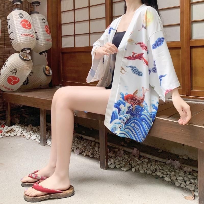 Retro Vintage Kimono Jacket