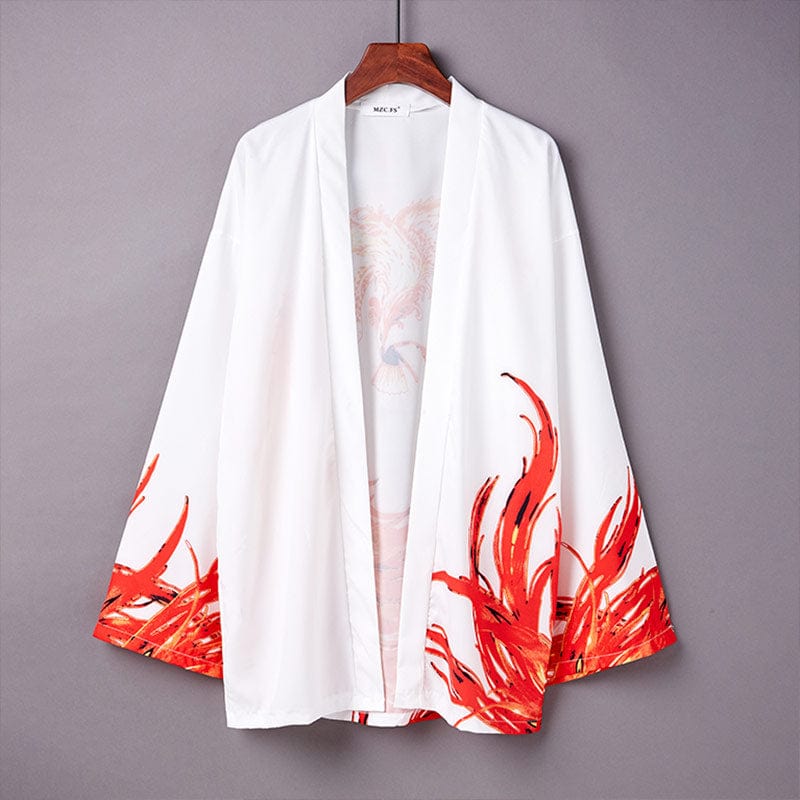 Veste Kimono Phoenix - Courte et Élégante