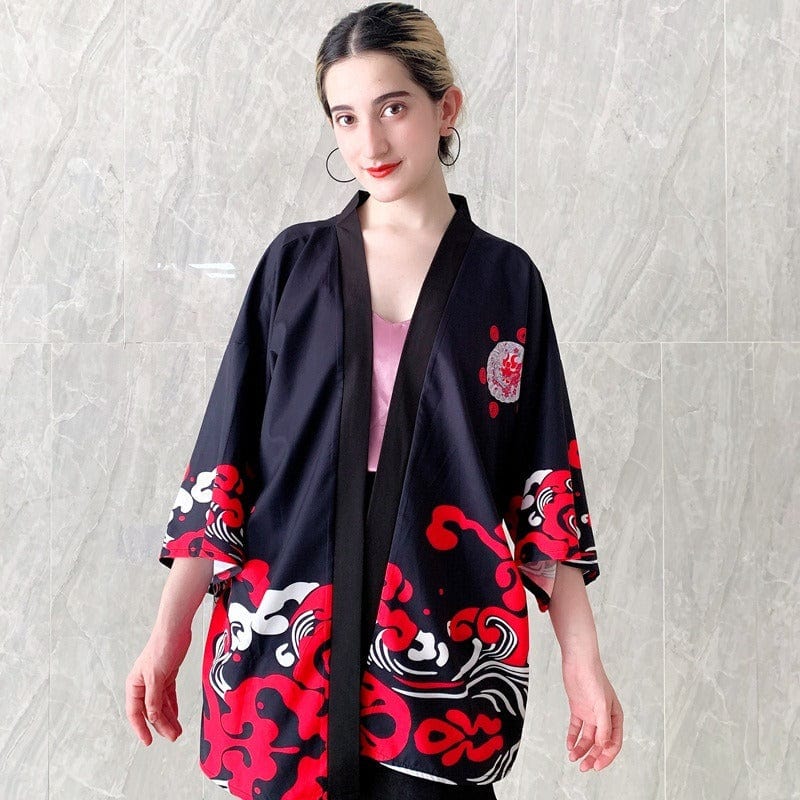 Veste Kimono Japonais - Collection Arcane