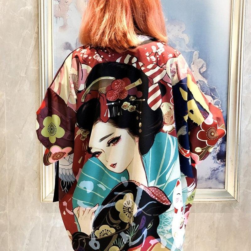 Veste "Geisha" Femme Kimono