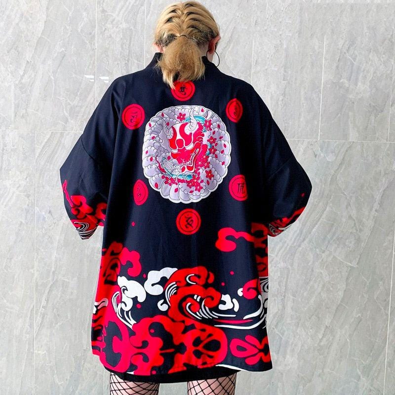 Veste Kimono Japonais - Collection Arcane