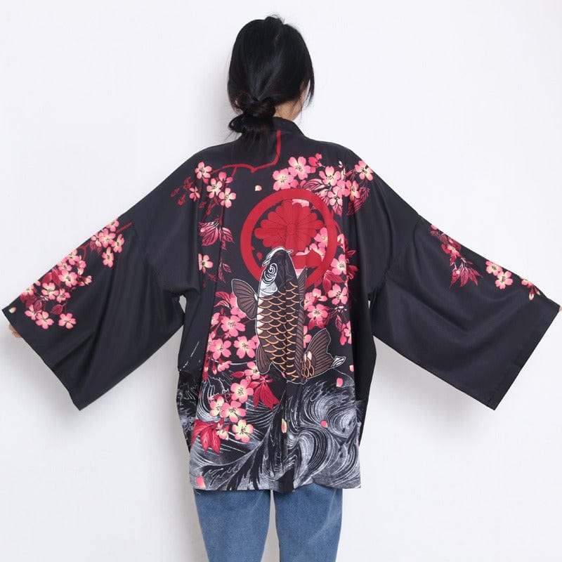 Japanese Koi Kimono Jacket - Limited Edition