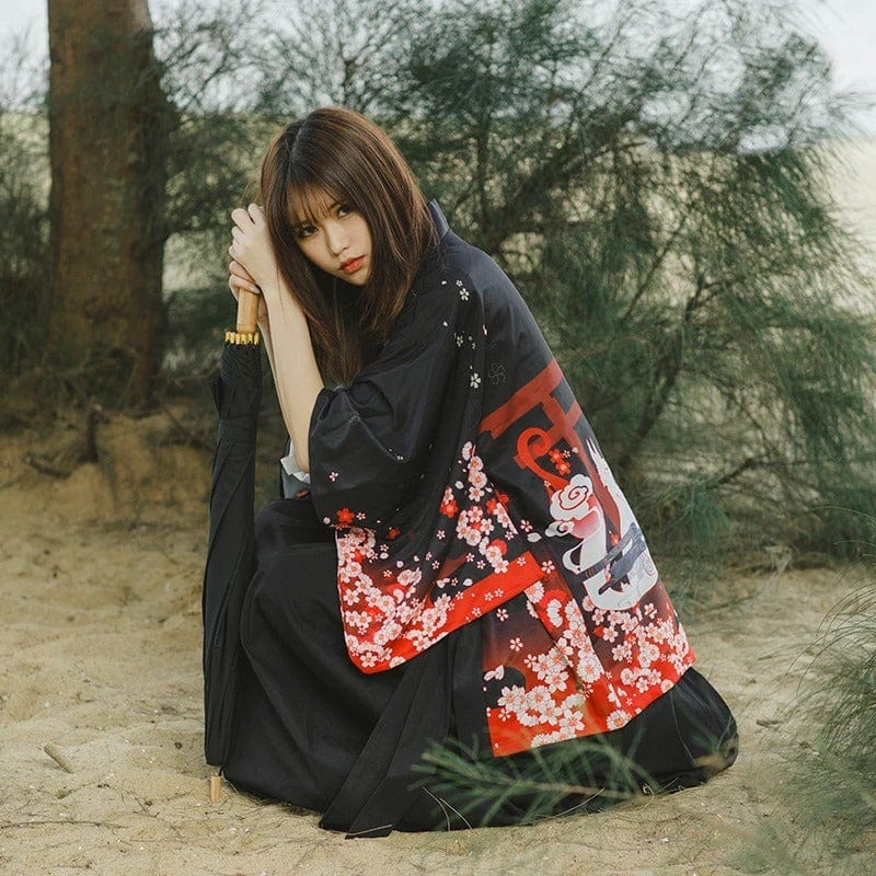 Veste Kimono Yukata Femme - Collection Sakura