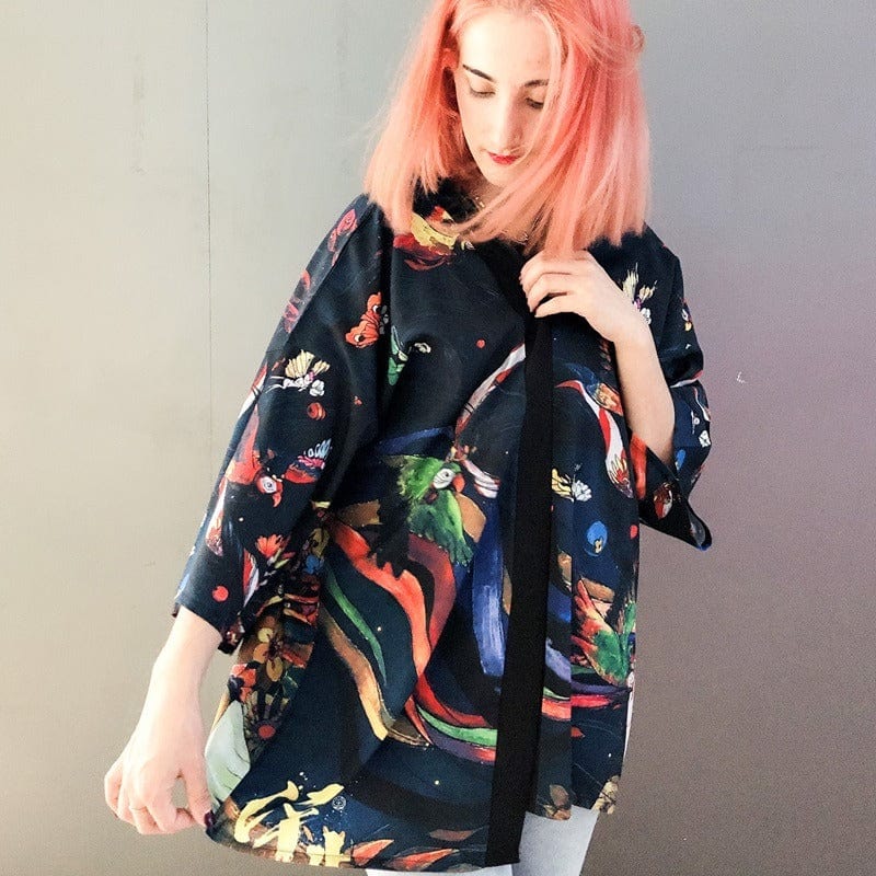 Veste Kimono Sœur Geisha - Collection Exotique