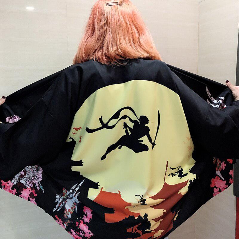 Veste Kimono Ninja Japonais