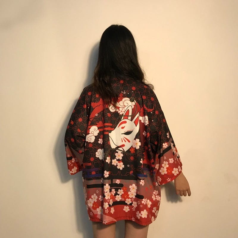 Veste Kimono Kitsune Femme Deluxe