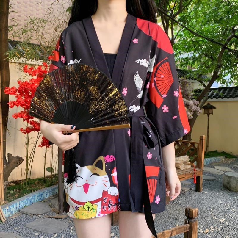 Neko Japanese Kimono Jacket - Unique Edition