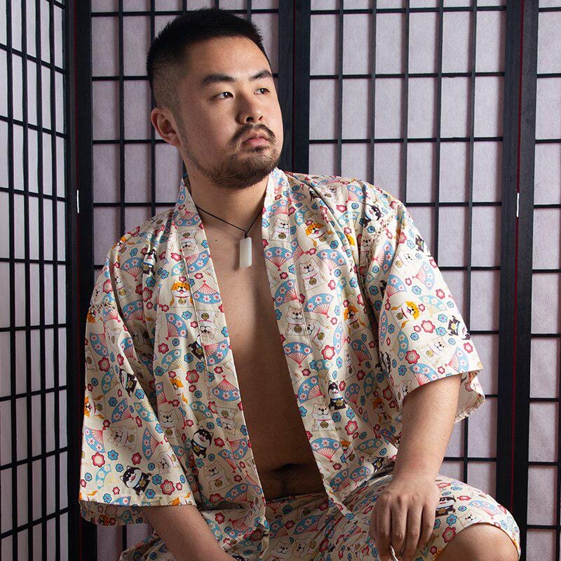 Yukata Homme Élégant